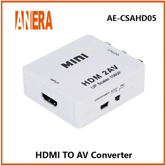 Adaptateur convertisseur HDMI vers Mini VGA + Audio