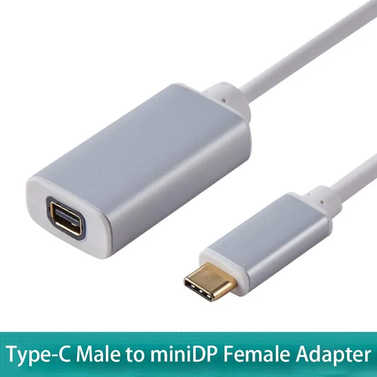 4K*2K USB Type C to Mini Displayport Female Video Cable