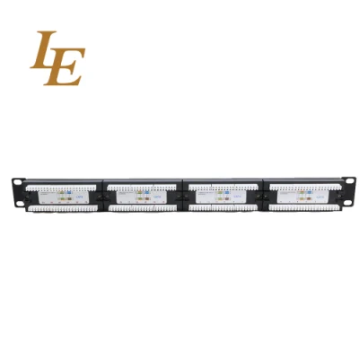 Le 1u UTP 12 ports Crs tableau de connexions Cat5 Krone IDC accessoire réseau