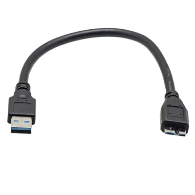 Câble d'extension de données USB3.0 AM vers Micro B, 0.3M 0.5M 1M OD5.5, haute vitesse, pour Micro chargeur HDD