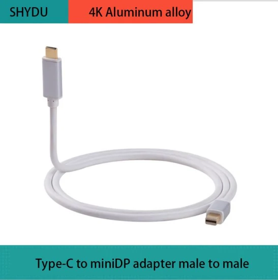 Câble vidéo femelle USB Type C vers Mini Displayport 4K*2K